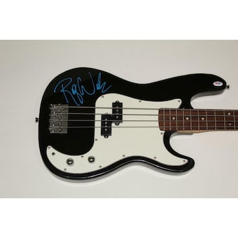 Roger Waters Signed Full Bass Electric Guitar - Pink Floyd, The Wall Animals Psa