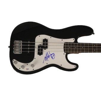 Mark Hoppus Signed Autograph Fender Electric Bass Guitar - Blink-182 W/ Psa Coa