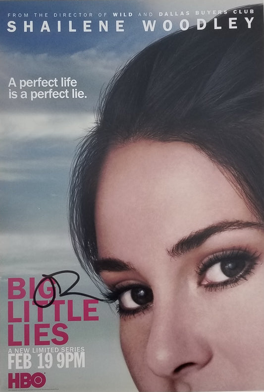 Shailene Woodley signed "Big Little Lies" photo