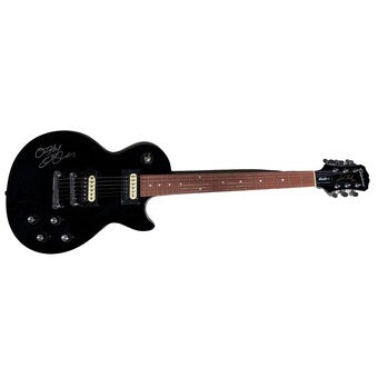 Ozzy Osbourne Signed Les Paul Epiphone Guitar Beckett Bas Coa Black Sabbath 5