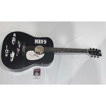 Kiss Signed Guitar Lot All 4 Gene Simmons Paul Stanley Ace Frehley Criss Jsa Coa