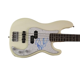 Roger Waters Signed Autograph Fender Electric Bass Guitar Pink Floyd Icon Jsa