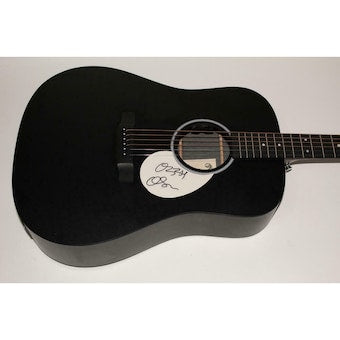 Ozzy Osbourne Signed Autograph C.f. Martin Acoustic Guitar Black Sabbath W/ Jsa