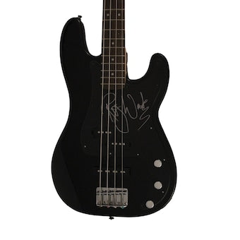 Roger Waters Signed Autograph Fender Electric Bass Guitar - Pink Floyd W/ Jsa