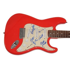 The Ronettes (x3) Signed Autograph Red Fender Electric Guitar - Rare! Jsa Coa