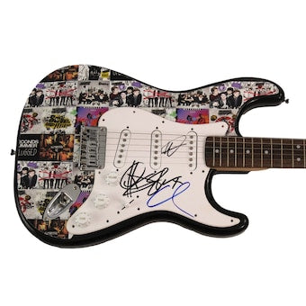 5 Seconds Of Summer 5sos Signed Autograph Custom 1/1 Fender Electric Guitar Jsa