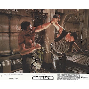 Commando Original 8x10 Lobby Card Poster 1985 Photo #1 Arnold Schwarzenegger