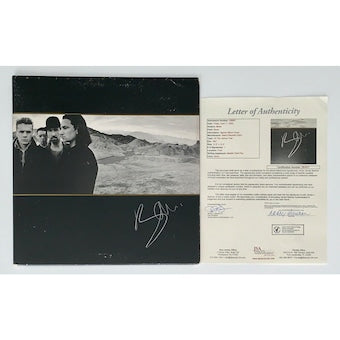 Bono Signed U2 The Joshua Tree Record Album Jsa Loa Z91817