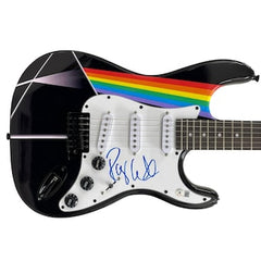 Roger Waters Pink Floyd Signed Custom Guitar Authentic Autograph Beckett Loa