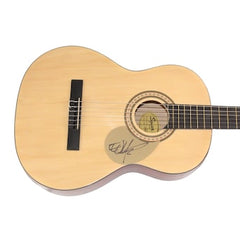 The Edge U2 Signed Autograph Fender Acoustic Guitar - Joshua Tree w/ JSA COA