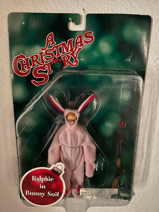 A Christmas Story Ralphie in a Bunny Suit action figure