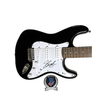 Slash Signed Autograph Fender Stratocaster Full Size Guitar Bas Beckett Gnr