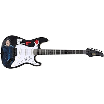 Billie Joe Armstrong Green Day Autographed BCP Stratocaster Guitar - Art by Stadium Custom Kicks - Limited Edition #1 of 1 - LG20415652