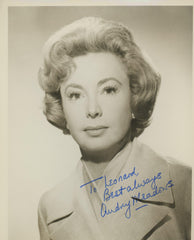 Audrey Meadows signed photo