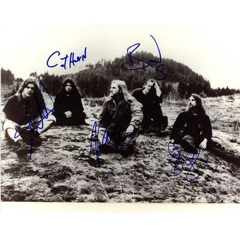 BLIND MELON Band Shannon Hoon +4 Signed Autographed 11x14 Photo Beckett BAS