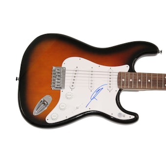 Tom DeLonge Blink-182 Signed Autograph Fender Electric Guitar w/ Beckett COA