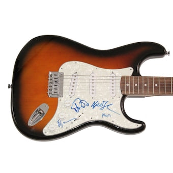 Trey Anastasio Mike Gordon & Page Signed Autograph Fender Guitar - Phish JSA COA