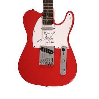 Steve Miller Signed Autograph Fs Rcr Fender Telecaster Guitar Band W/ Sketch Jsa