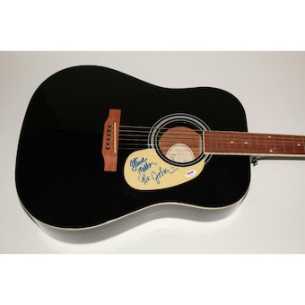 Steve Miller Signed Autograph Gibson Epiphone Acoustic Guitar - The Joker Psa