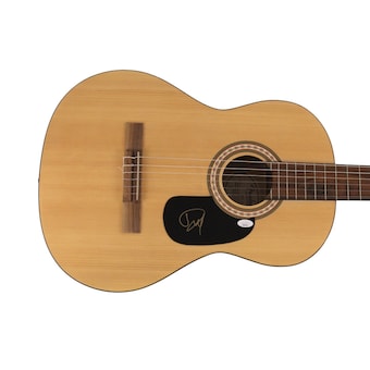 Dave Grohl Signed Autograph Full Size Fender Acoustic Guitar Foo Fighters Jsa