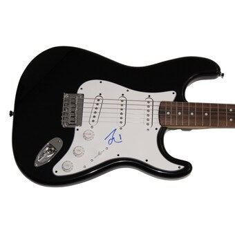 Taylor Hawkins Signed Autograph Fender Electric Guitar Foo Fighters Jsa Coa