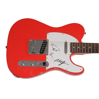 Trey Anastasio, Mike Gordon & Page Signed Autograph Fender Guitar Phish Jsa Coa