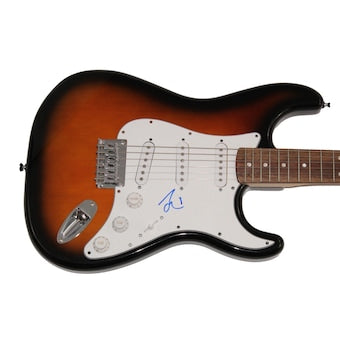 Taylor Hawkins Signed Autograph Fender Electric Guitar - Foo Fighters W/ Jsa Coa