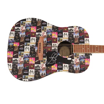 Steven Tyler Signed Autograph Custom 1/1 Epiphone Acoustic Guitar Aerosmith Jsa