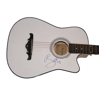 Bono U2 Signed Autograph Full Size Acoustic Guitar Joshua Tree Very Rare Jsa Coa