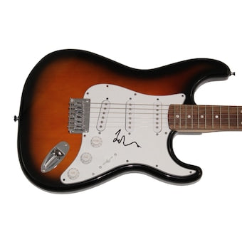 TAYLOR HAWKINS SIGNED AUTOGRAPH FENDER ELECTRIC GUITAR - FOO FIGHTERS w/ JSA