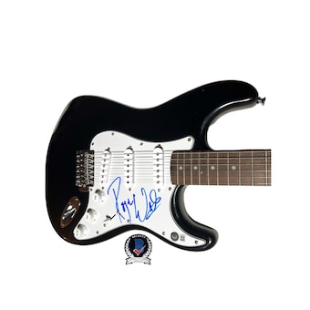 Roger Waters Signed Autograph Fender Stratocaster Guitar Bas Beckett Pink Floyd