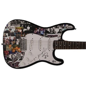 TREY ANASTASIO & MIKE GORDON SIGNED AUTOGRAPH CUSTOM FENDER GUITAR PHISH w/ BAS