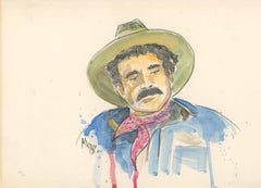 High Chaparral watercolor painting