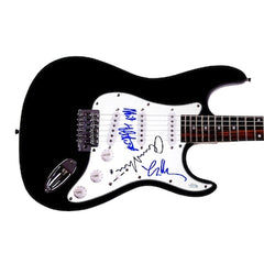 Fleetwood Mac Autographed X3 Signed Guitar ACOA