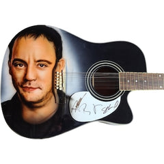 Dave Matthews Band Signed Hand Airbrushed 12-String Acoustic Electric Guitar