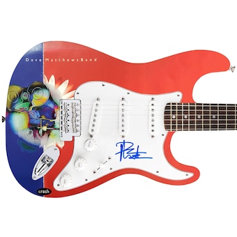 Dave Matthews Band Autographed Signed Crash Album CD Custom Graphics Guitar