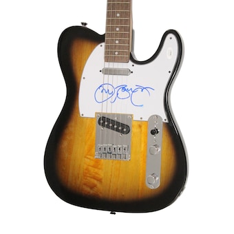 Jon Bon Jovi Signed Autograph Fender Telecaster Guitar Slippery When Wet JSA COA