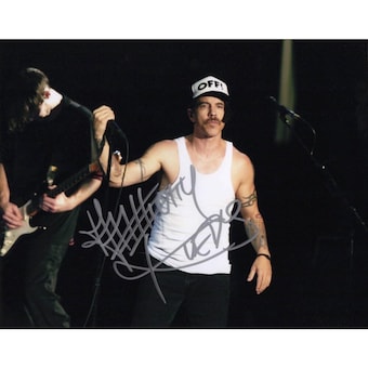 Anthony Kiedis Signed Autograph 8x10 Photo - Red Hot Chili Peppers w/ JSA COA