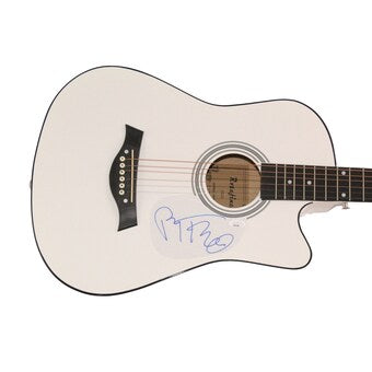 Perry Farrell Jane's Addiction Signed Autograph Acoustic Guitar w/ JSA COA