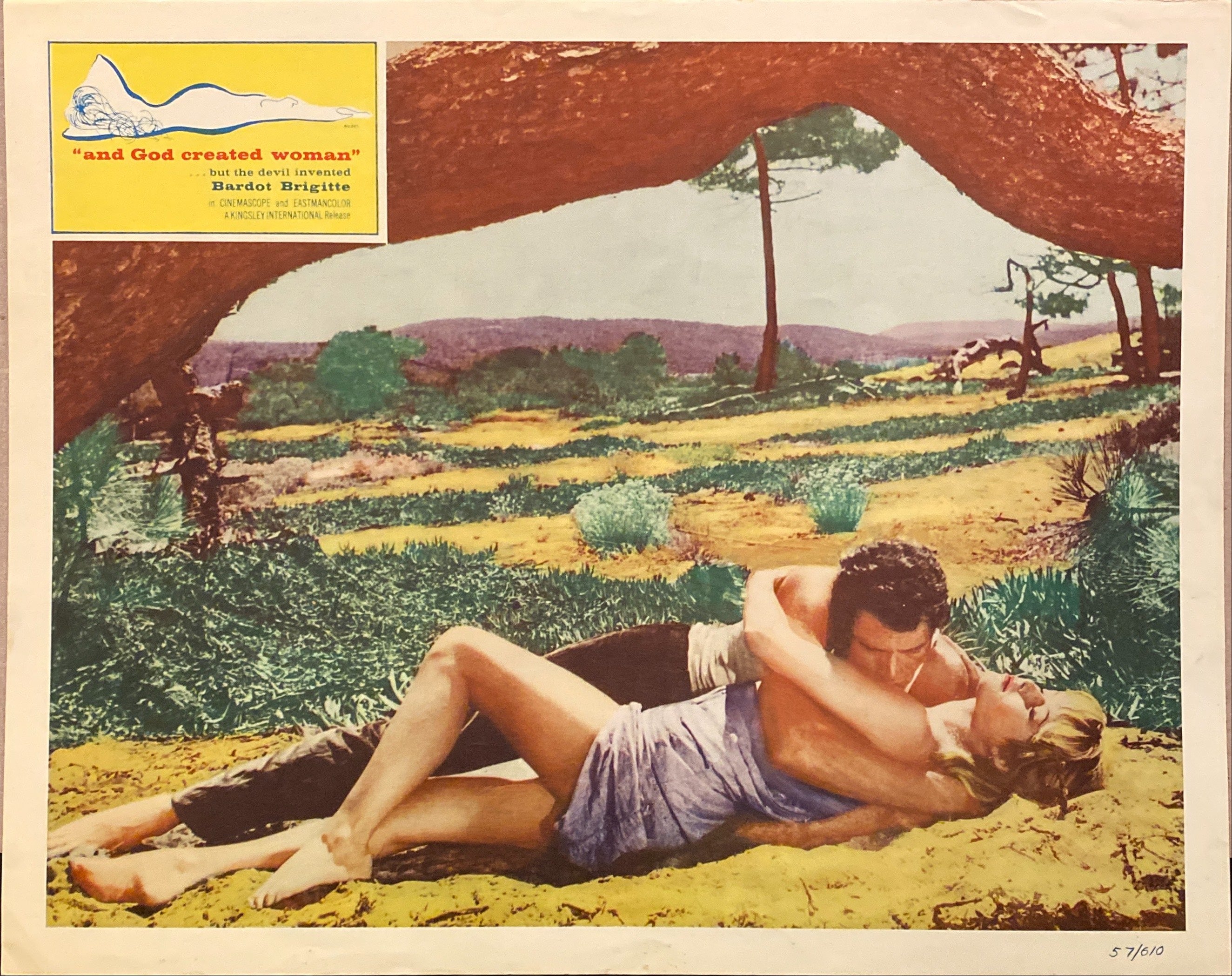 Brigitte Bardot "And God Created Women" Lobby Card 