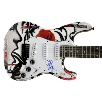 John Frusciante Signed Red Hot Chili Peppers Guitar Blood Sugar Sex Magik BAS