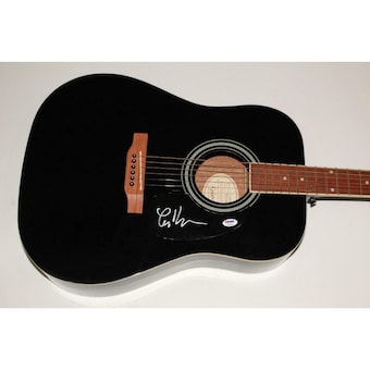 Lindsey Buckingham Signed Autograph Gibson Epiphone Acoustic Guitar - Rare Psa