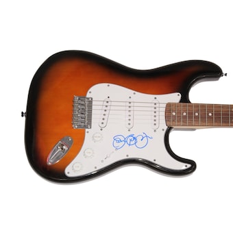 Jon Bon Jovi Signed Autograph Full Size Fender Electric Guitar - Rare W/ Jsa Coa