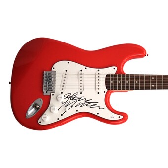 Steve Miller Signed Autograph Full Size Rcr Fender Electric Guitar - Band W/ Jsa