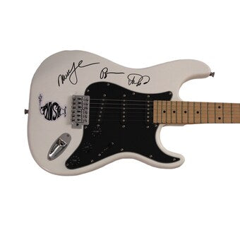 Phish Band (x3) Signed Autograph Fs Electric Guitar Trey Anastasio Page Mike Jsa