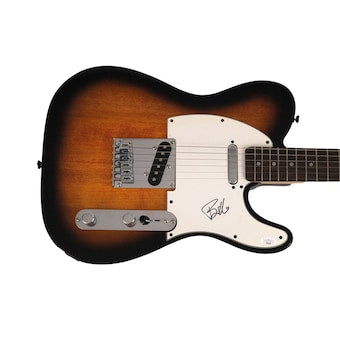 Billie Joe Armstrong Signed Autograph Fender Telecaster Guitar - Greenday W/ Jsa