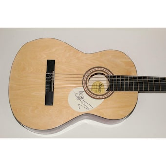 Bruce Dickinson Signed Autograph Fender Brand Acoustic Guitar - Iron Maiden B