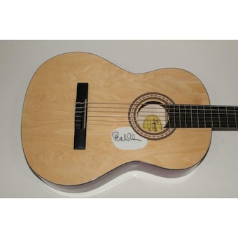 Phil Collins Signed Autograph Fender Brand Acoustic Guitar - Genesis, Abacab