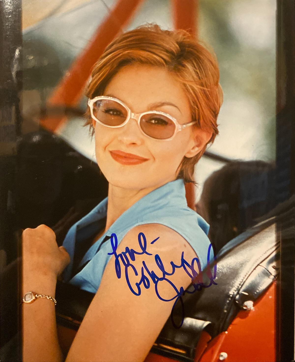 Ashley Judd signed photo