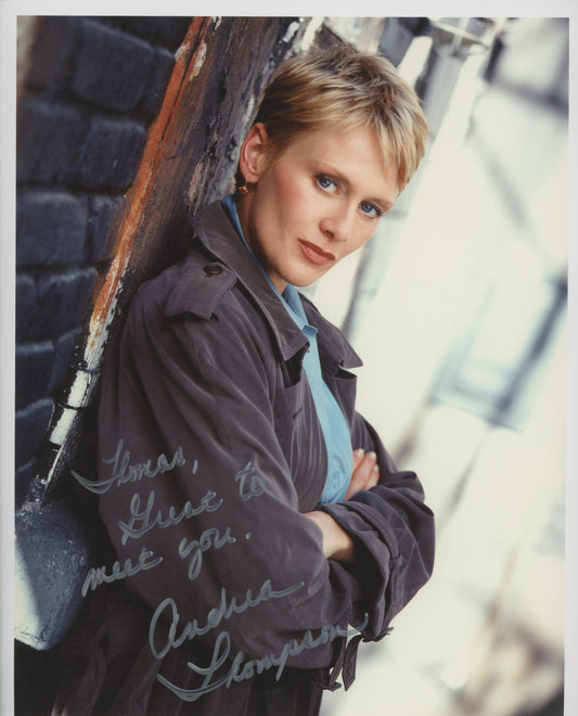 Andrea Thompson signed photo